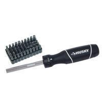 Hand Tool Set: Husky 51-Piece Ratcheting Screwdriver Set