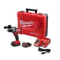 Milwaukee 18-Volt Lithium-Ion Brushless 1/2&quot; Drill/Driver Compact Battery Kit