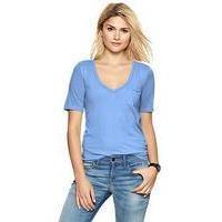 Faded V-neck Tee