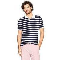 Striped Polo Sweater