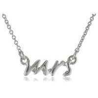 Kate Spade New York &quot;Say Yes&quot; Silver-Tone Mrs. Necklace